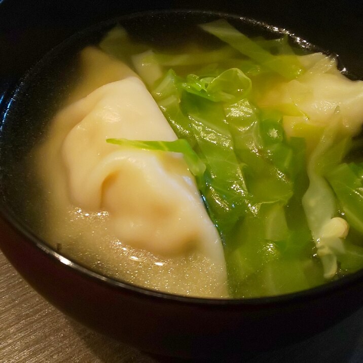 時短料理!冷凍餃子の簡単スープ